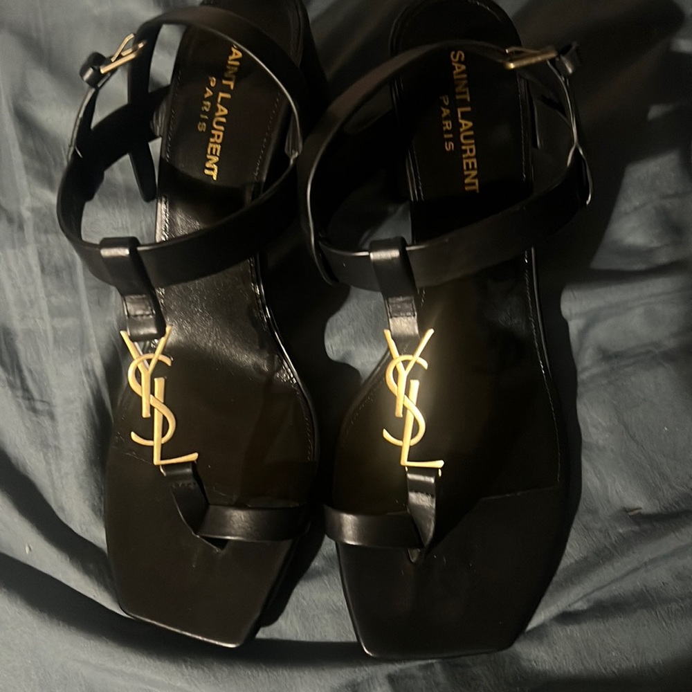 YSL Dwett heeled sandals